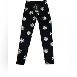 NWT Terez Girls Foil Printed Leggings